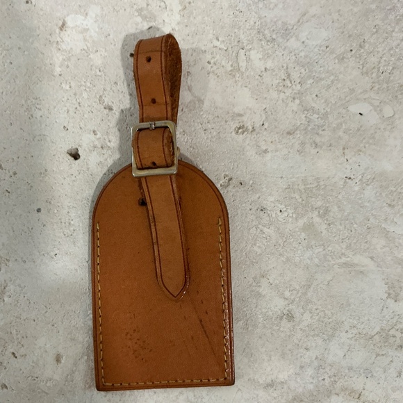 Louis Vuitton Luggage Tag with Handpainted Design Santa/Elf Vivienne - Picture 2 of 3